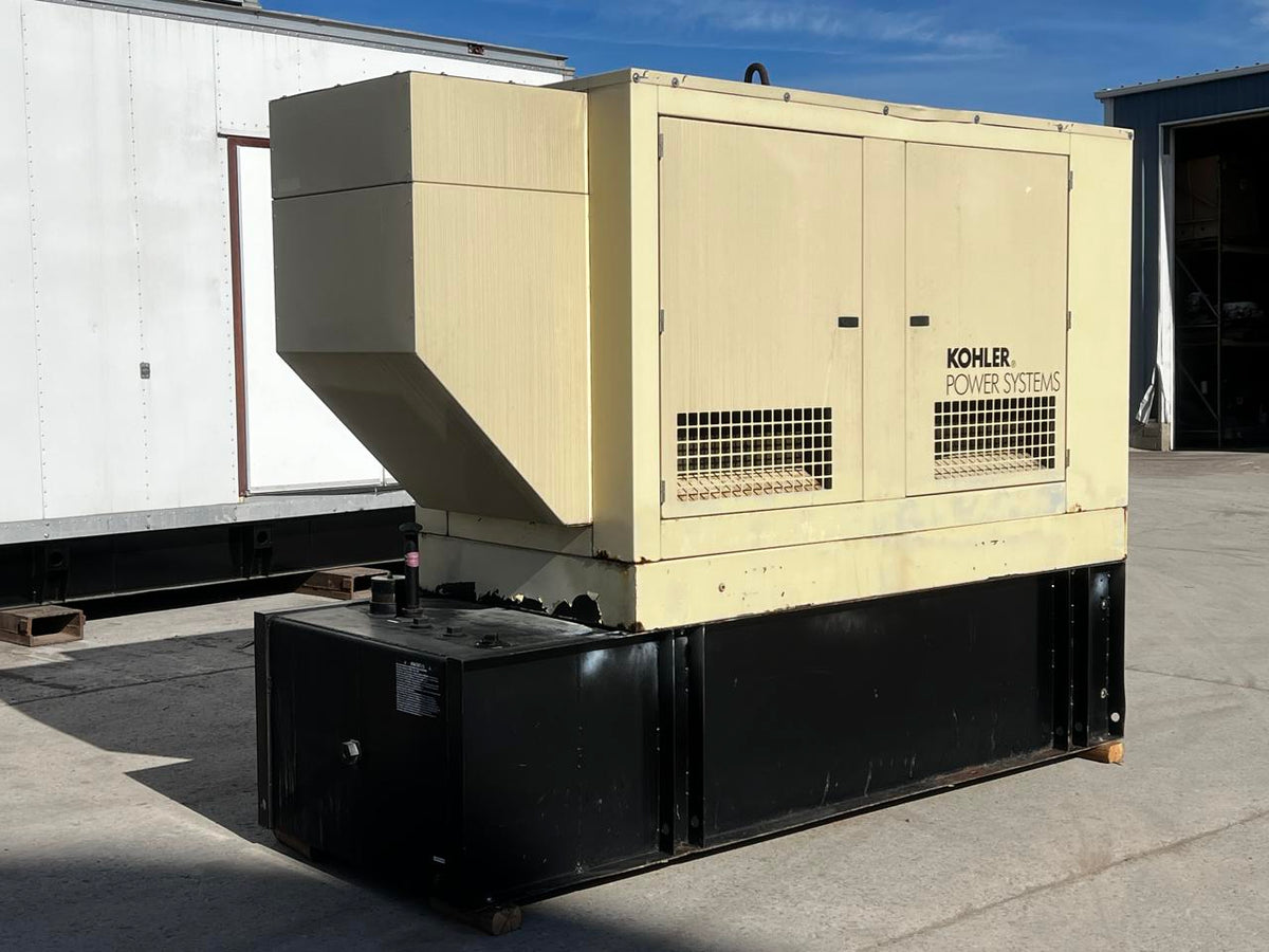 60 kW Kohler Generator, John Deere Engine, Year – 2006, 681 Hours