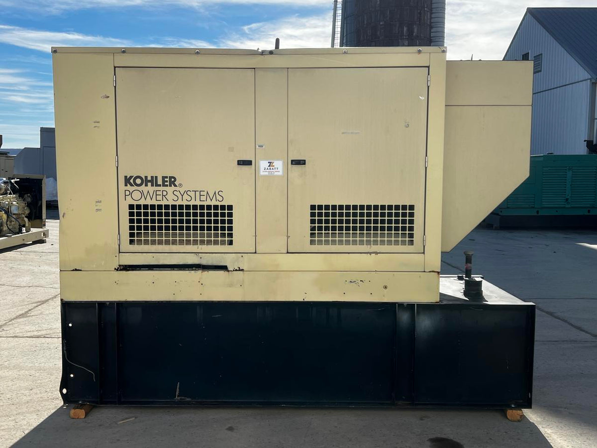 60 kW Kohler Generator, John Deere Engine, Year – 2006, 681 Hours