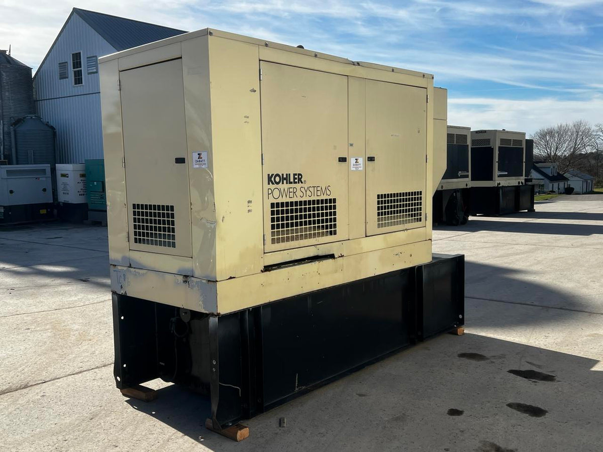 60 kW Kohler Generator, John Deere Engine, Year – 2006, 681 Hours