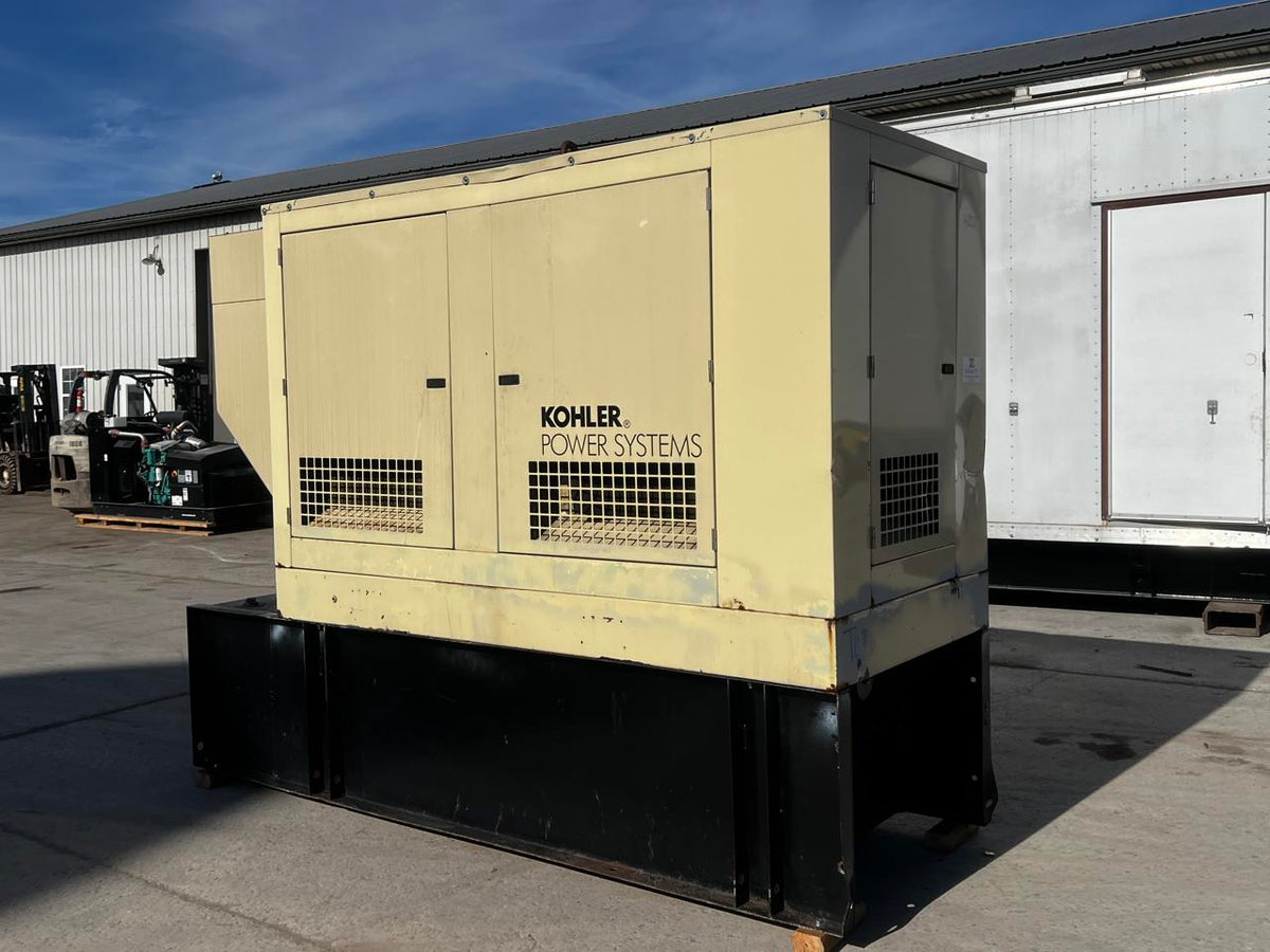 60 kW Kohler Generator, John Deere Engine, Year – 2006, 681 Hours