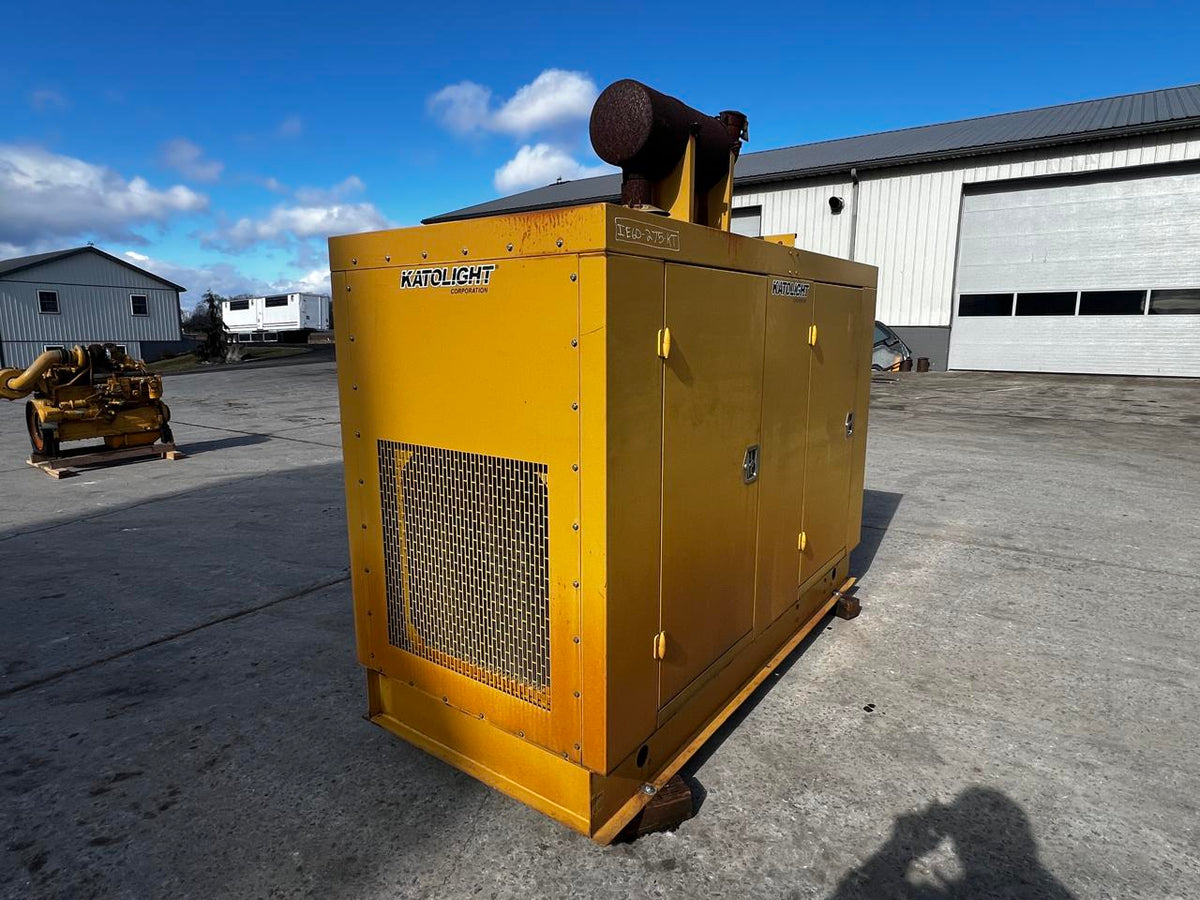 60 kW Katolight Generator, GM 5.7L PSI Engine, Natural Gas or Propane, Enclosed, 453 Hours