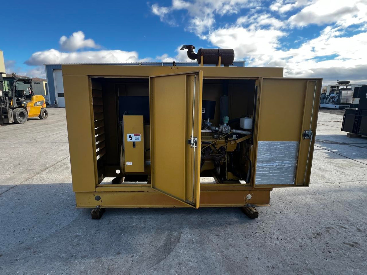 60 kW Katolight Generator, GM 5.7L PSI Engine, Natural Gas or Propane, Enclosed, 453 Hours