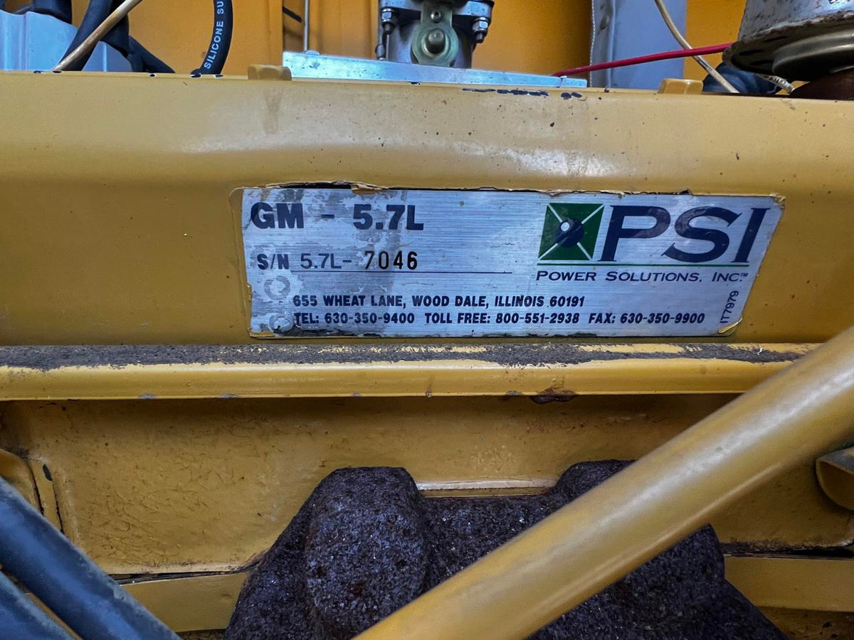 60 kW Katolight Generator, GM 5.7L PSI Engine, Natural Gas or Propane, Enclosed, 453 Hours