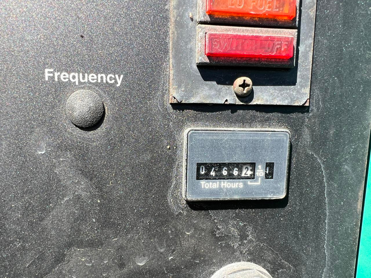 60 kW Cummins/Onan GenSet with Enclosure and Base Fuel Tank 3.9 Liter Cummins Engine, Year – 2000, 466 Hours