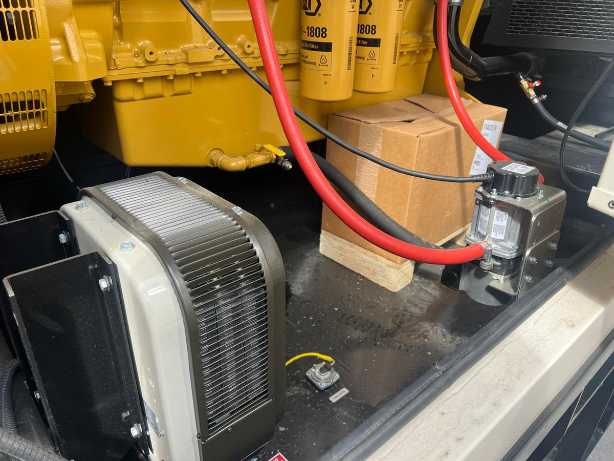 600 kW C 18 New Caterpillar Gen Set, Sound Attenuated with Enclosure and Base Fuel Tank, Year – 2024, Full CAT Warranty
