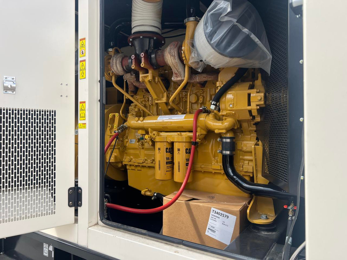 600 kW C 18 New Caterpillar Gen Set, Sound Attenuated with Enclosure and Base Fuel Tank, Year – 2024, Full CAT Warranty