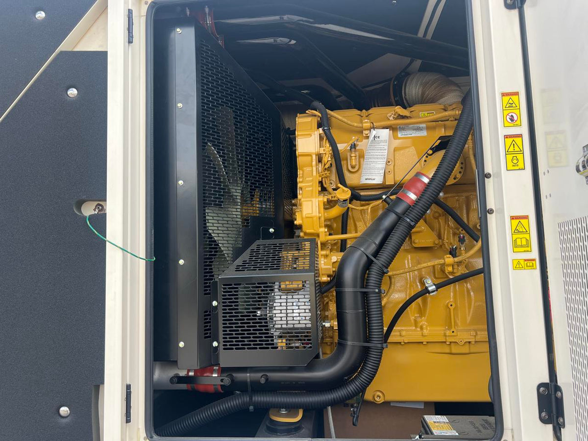 600 kW C 18 New Caterpillar Gen Set, Sound Attenuated with Enclosure and Base Fuel Tank, Year – 2024, Full CAT Warranty