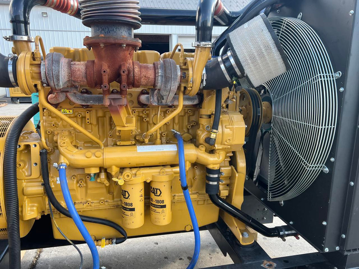 600 kW C18 CAT Gen Set, Open Skid, Year – 2016, 167 Hours, US EPA Tier 2 Pre Emission Engine