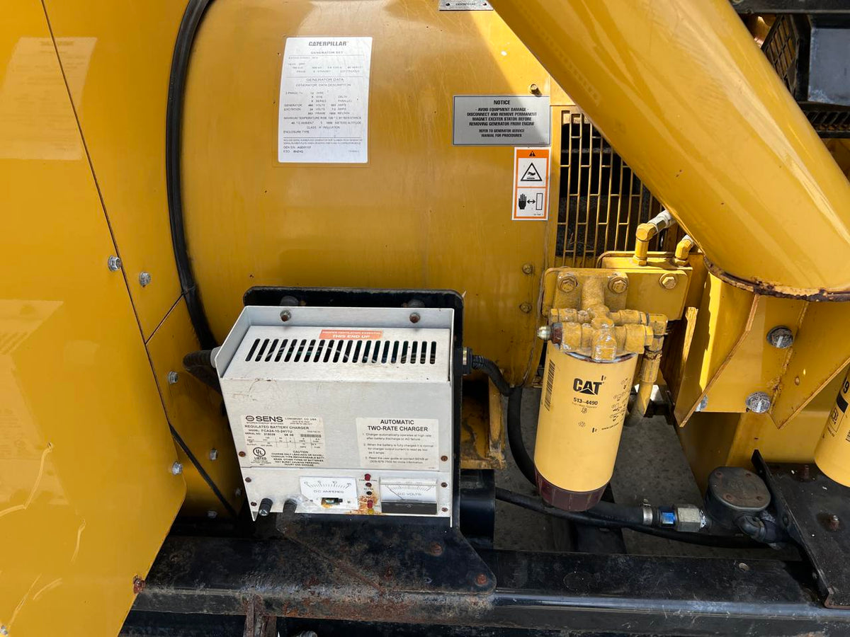 600 kW CAT GenSet, Openskid, 3412 Diesel Engiine, Year – 2005, 1536 Hours