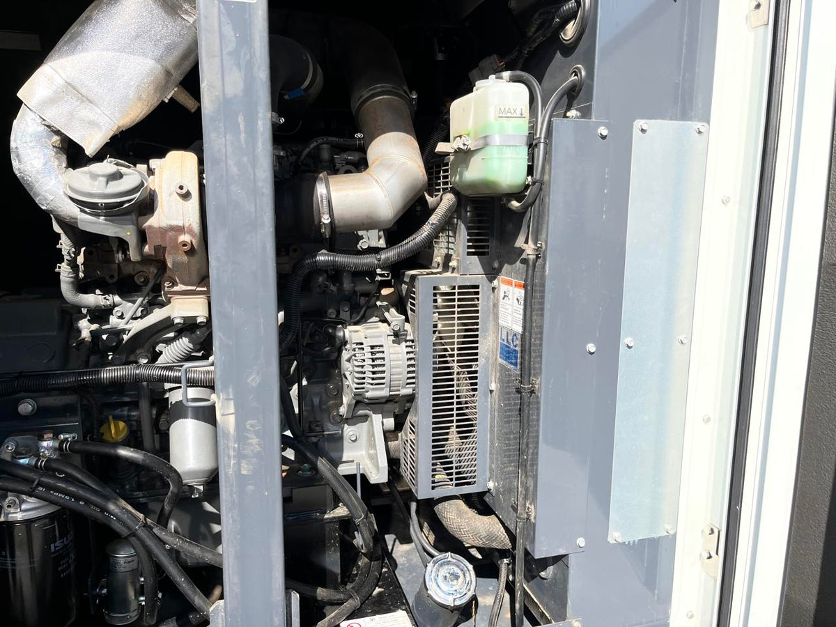 63 KVA Maxipower Trailer Mounted Generator Set, Sound Attenuated, Selectable, Rental Grade T4 Final
