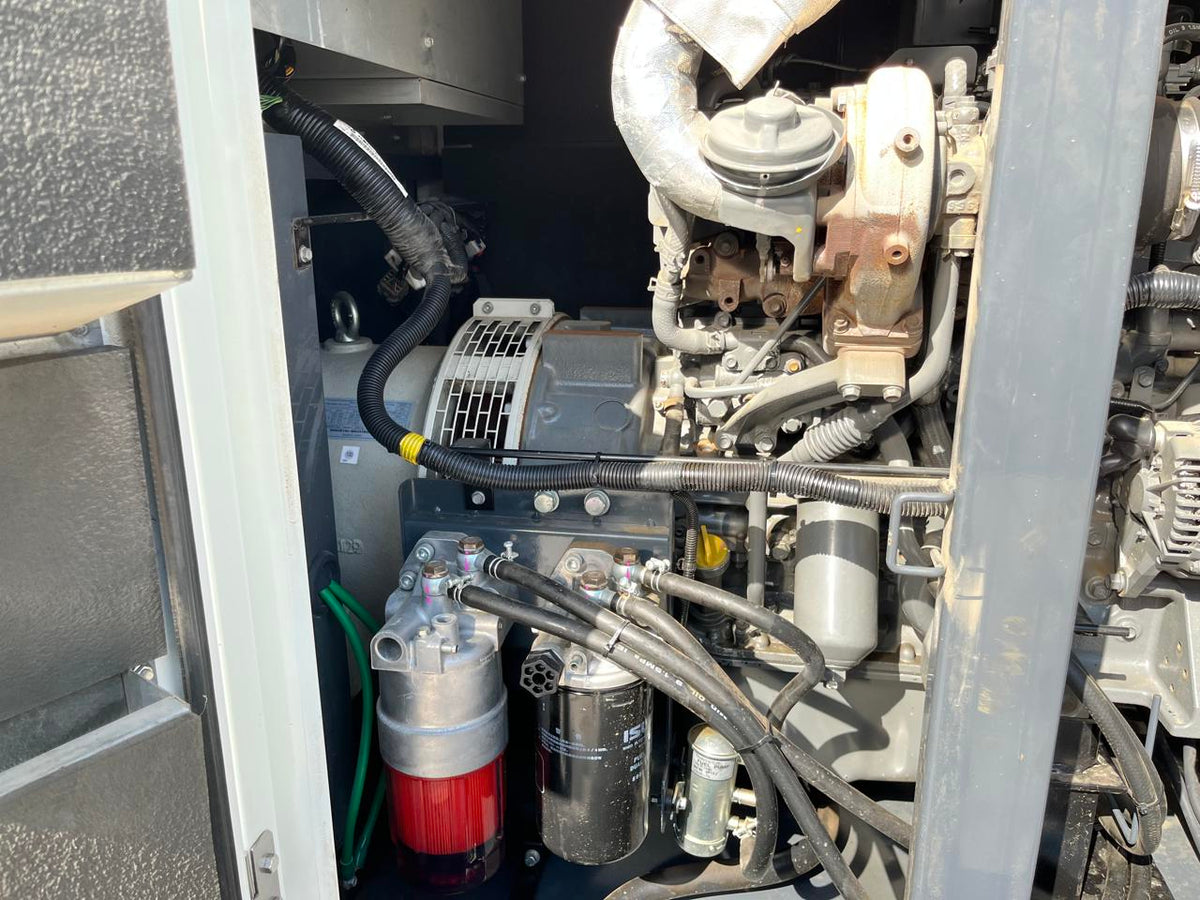 63 KVA Maxipower Trailer Mounted Generator Set, Sound Attenuated, Selectable, Rental Grade T4 Final