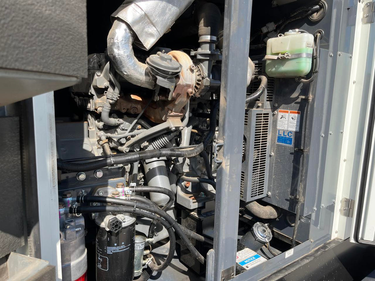 63 KVA Maxipower Trailer Mounted Generator Set, Sound Attenuated, Selectable, Rental Grade T4 Final