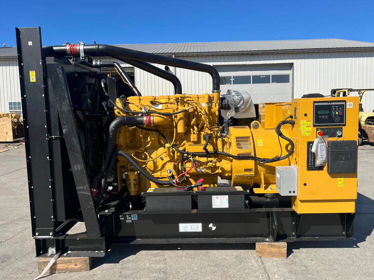 750 kW C18 CAT GenSet, with new factory warranty, Year – 2023, Open Skid