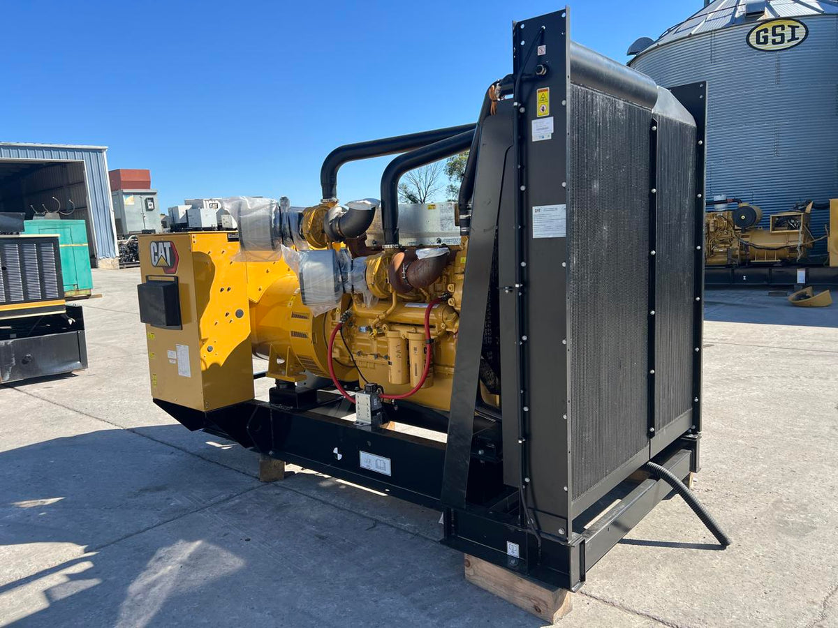 750 kW C18 CAT GenSet, with new factory warranty, Year – 2023, Open Skid