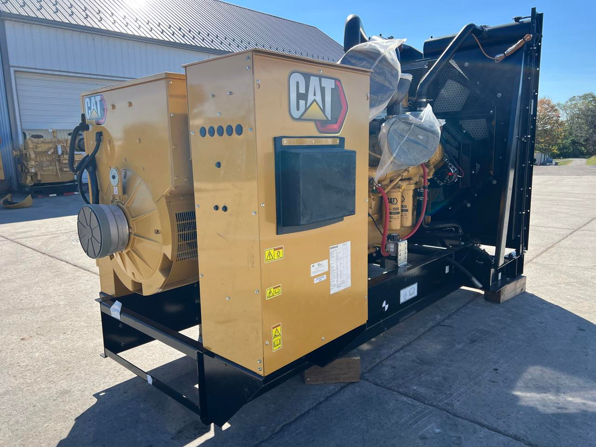 750 kW C18 CAT GenSet, with new factory warranty, Year – 2023, Open Skid