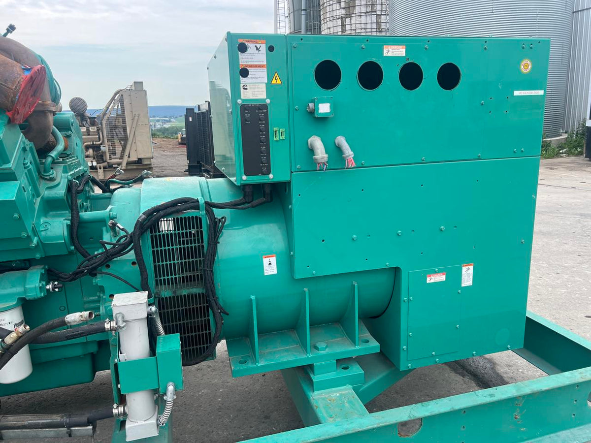 750 kW Cummins/Onan GenSet, KTA38 Liter Engine, Year – 1995, 1315 Hours