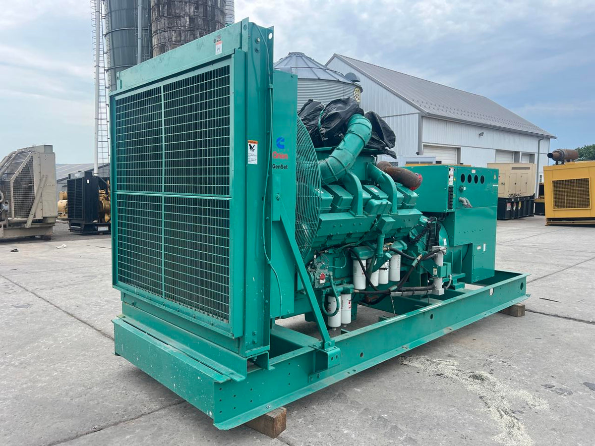 750 kW Cummins/Onan GenSet, KTA38 Liter Engine, Year – 1995, 1315 Hours