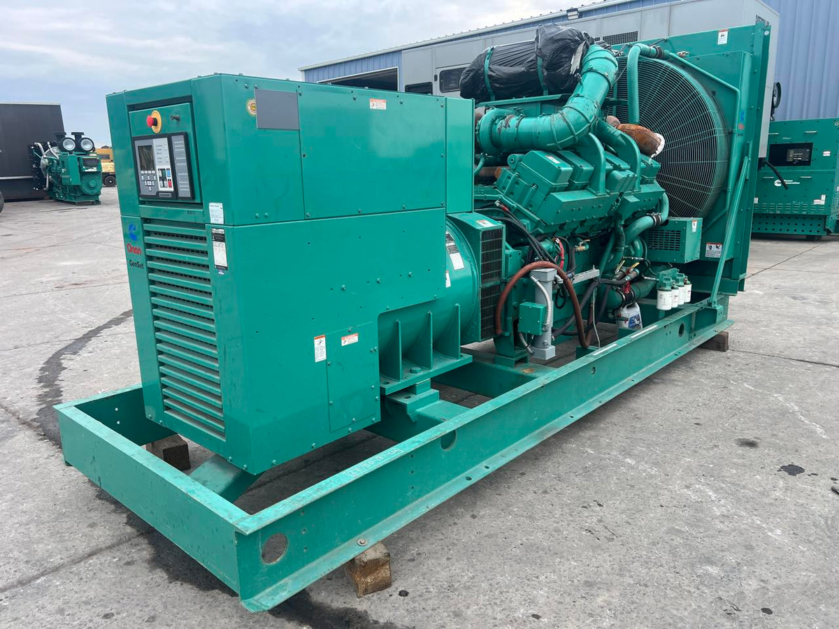 750 kW Cummins/Onan GenSet, KTA38 Liter Engine, Year – 1995, 1315 Hours