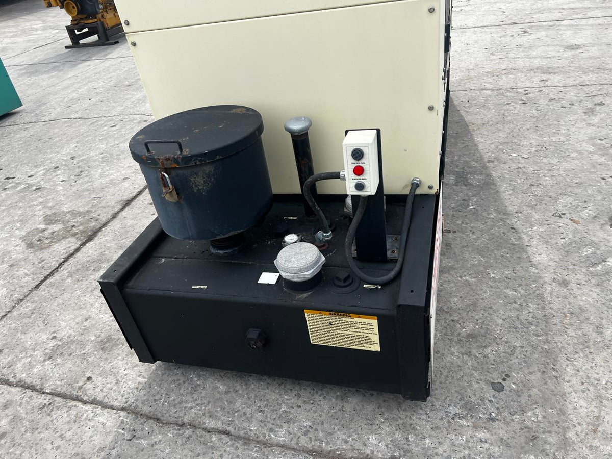 80 kW Kohler Generator, with Sound Attenuated Enclosure and Base Fuel Tank 4.5 Liter John Deere Engine, Year - 2011, 387 Hours - DSLP1413