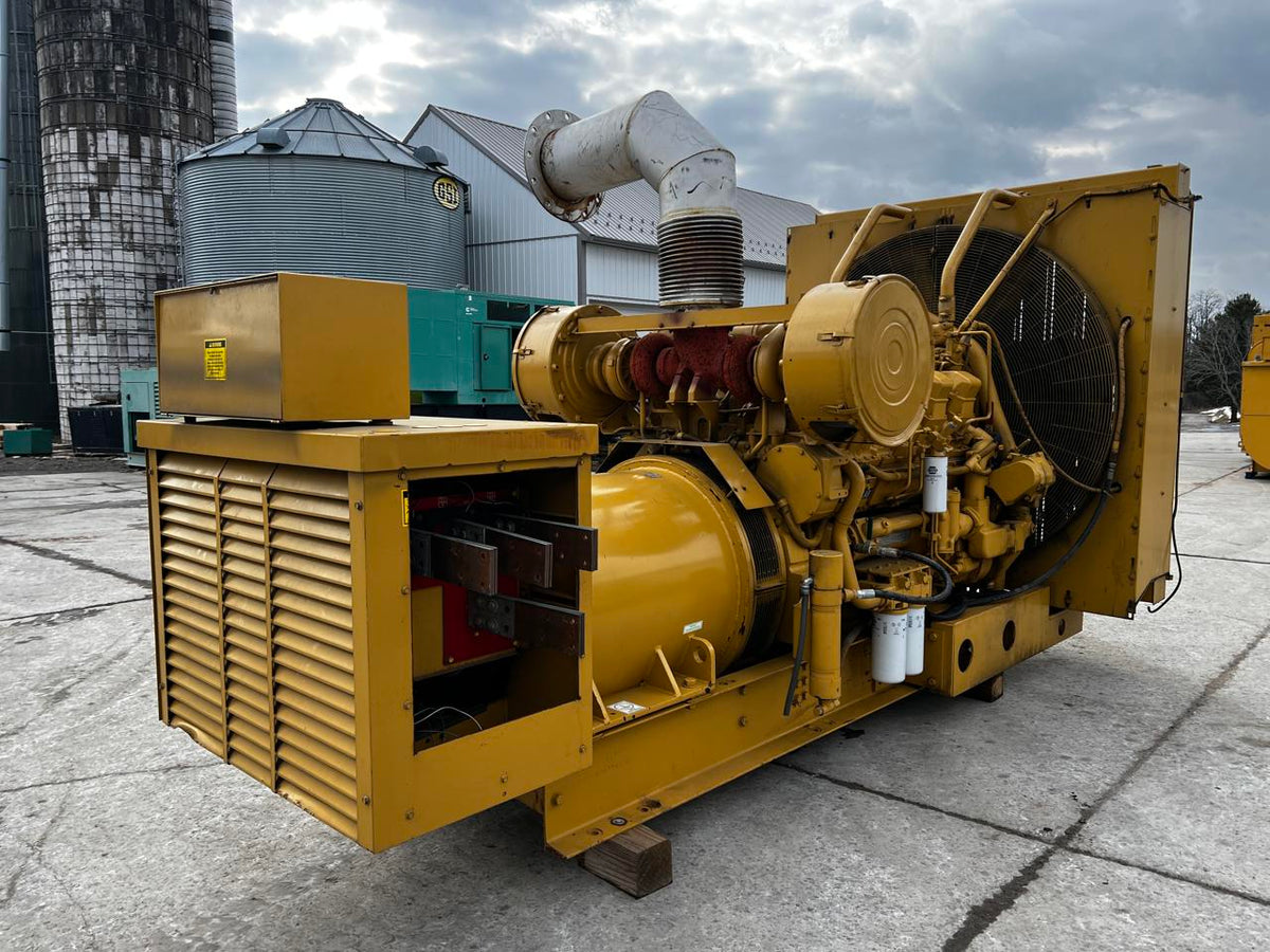 900 kW Caterpillar 3508 Gen Set, Open Skid, 1163 Hours, Diesel, With Breaker, Year – 1995