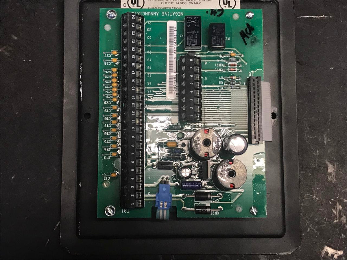 Used Cummins Onan Remote Annunciator for Generator Monitoring