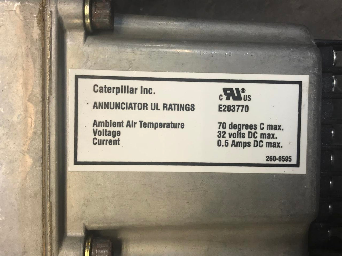 Used CAT Remote Annunciator for Generator Monitoring, Year 2006