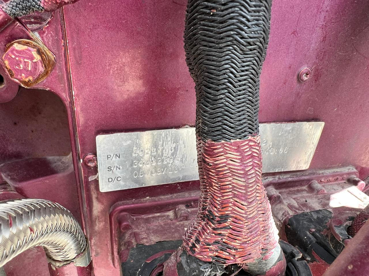 QSK 19 Cummins Engine Year 2010 13803 Hour Running Takeout of Pump Unit DSLP1278