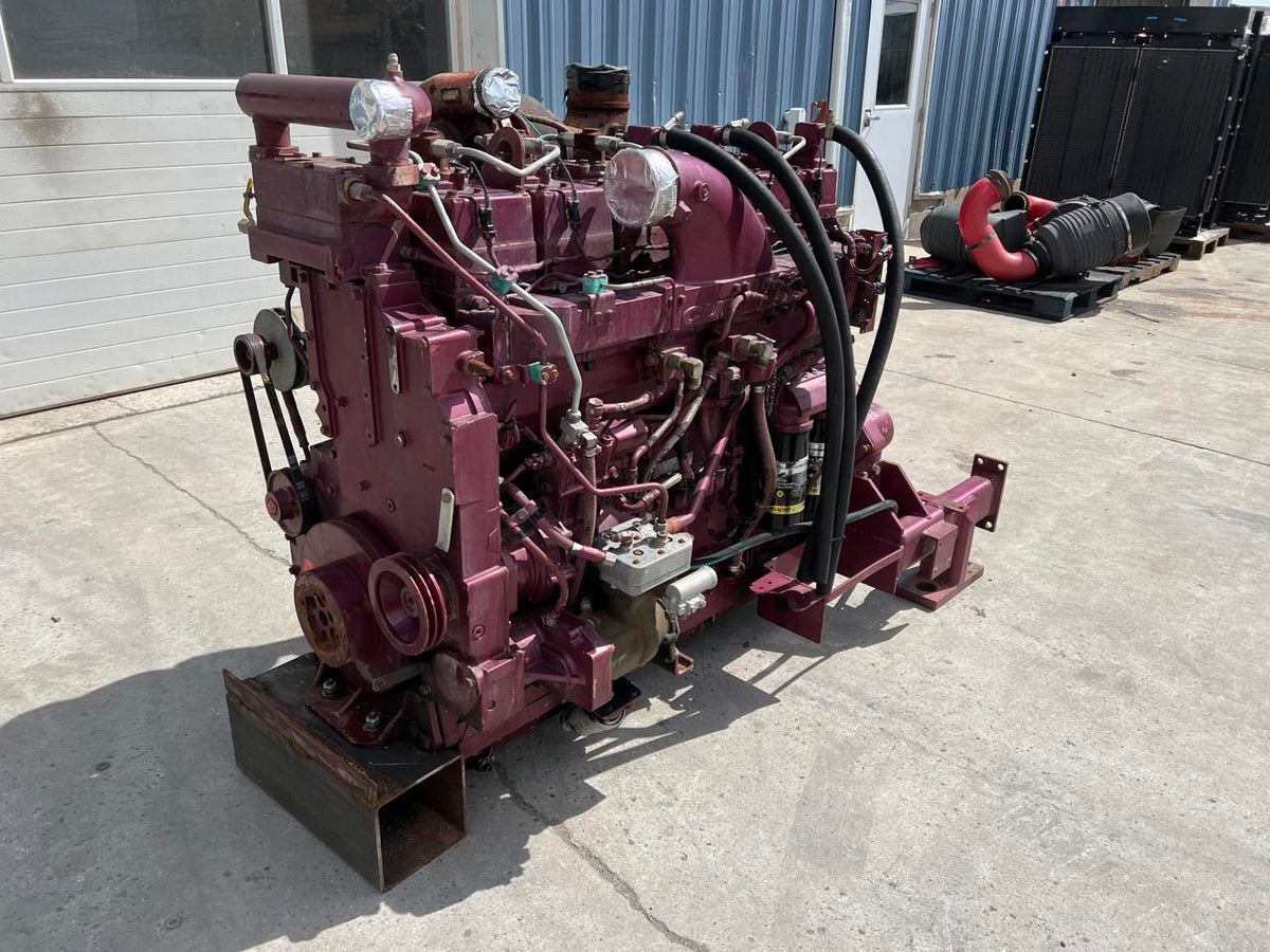 QSK 19 Cummins Engine Year 2010 13803 Hour Running Takeout of Pump Unit DSLP1278