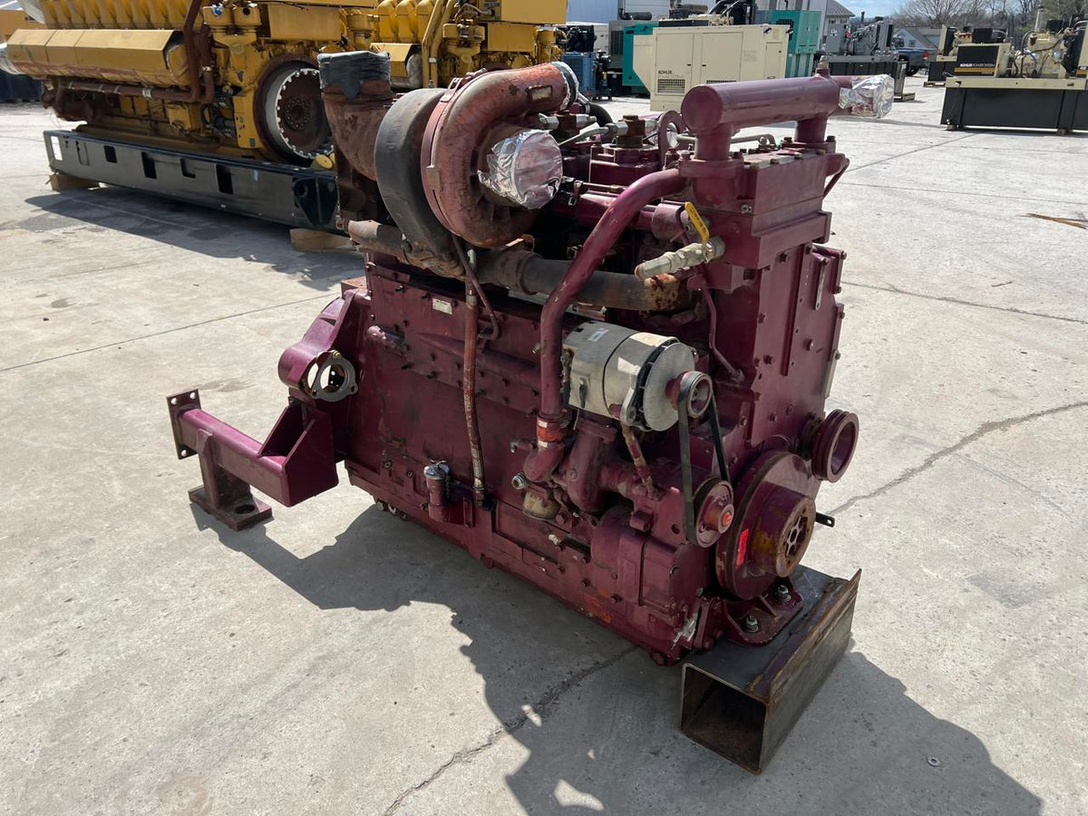 QSK 19 Cummins Engine Year 2010 13803 Hour Running Takeout of Pump Unit DSLP1278