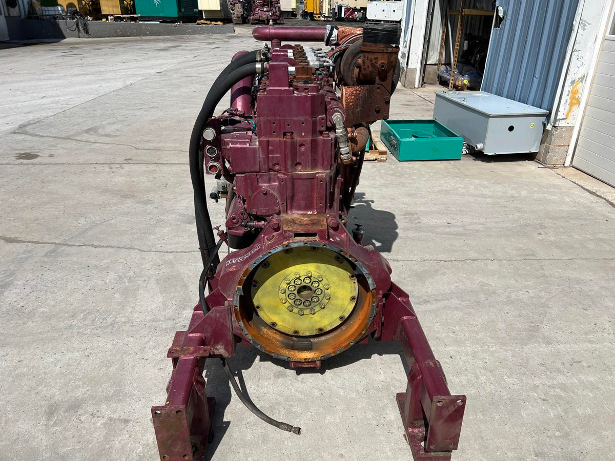 QSK 19 Cummins Engine Year 2010 13803 Hour Running Takeout of Pump Unit DSLP1278