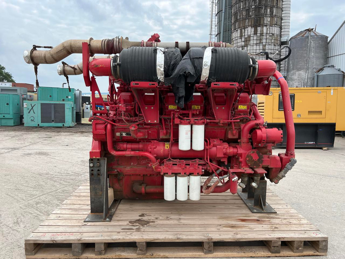 3512C CAT Industrial Engine Frack Spec 2250 HP @ 1900 RPM Year 2015 DSLP1279