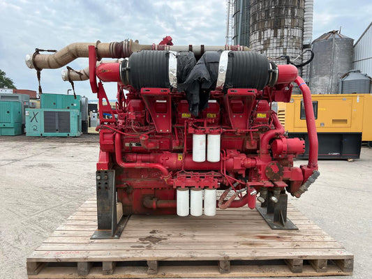 3512C CAT Industrial Engine Frack Spec 2250 HP @ 1900 RPM Year 2015 DSLP1279