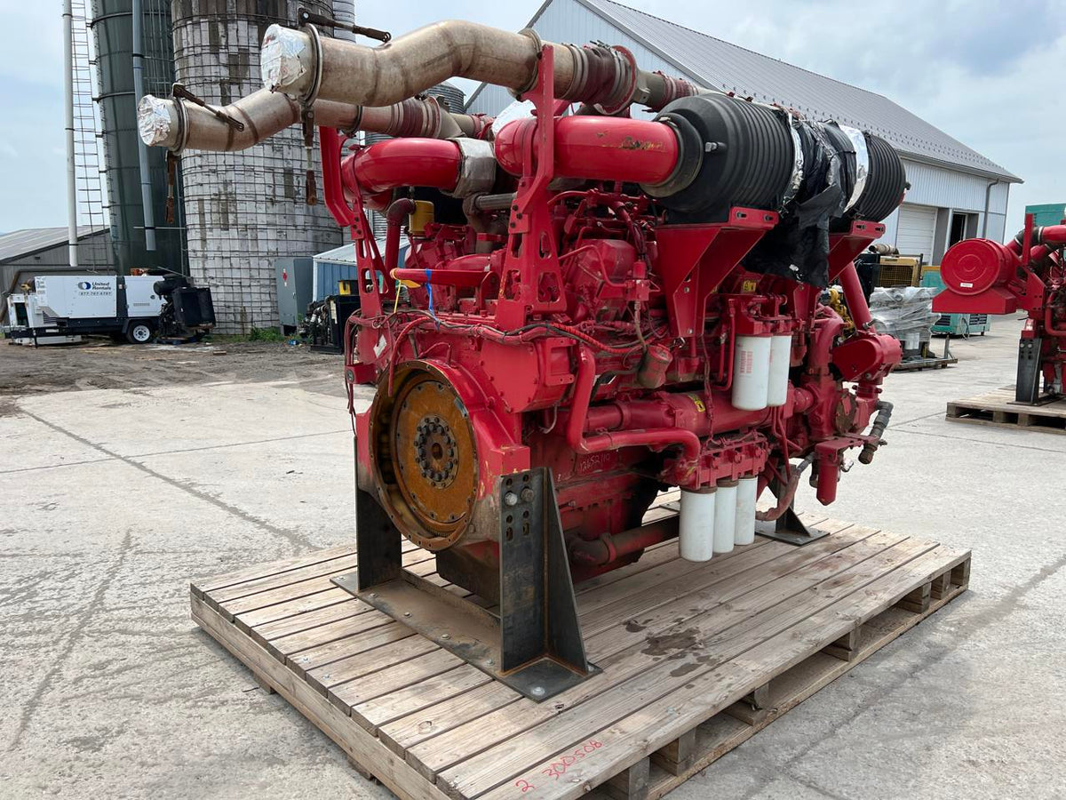 3512C CAT Industrial Engine Frack Spec 2250 HP @ 1900 RPM Year 2015 DSLP1279
