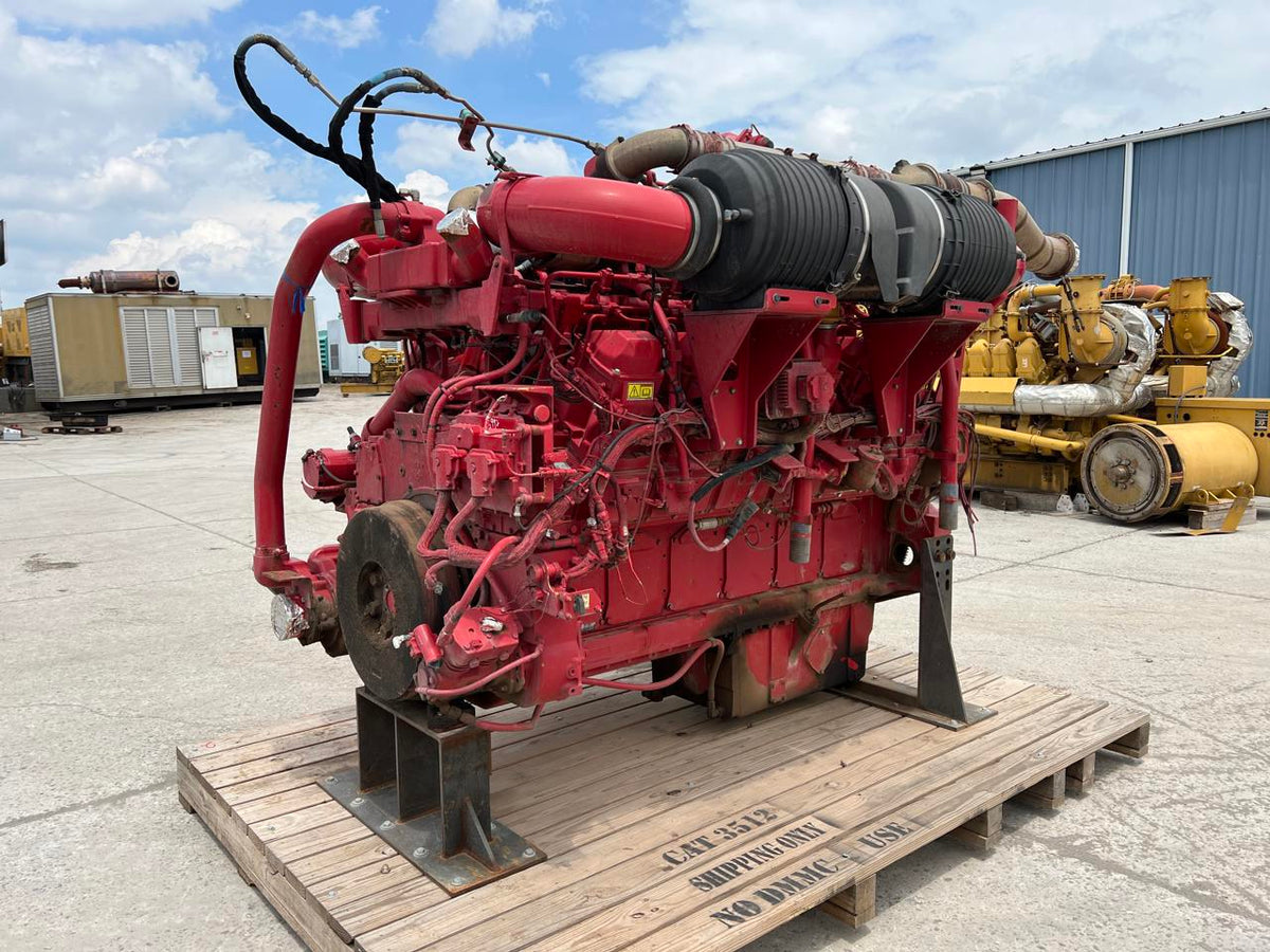 3512C CAT Industrial Engine Frack Spec 2250 HP @ 1900 RPM Year 2015 DSLP1279