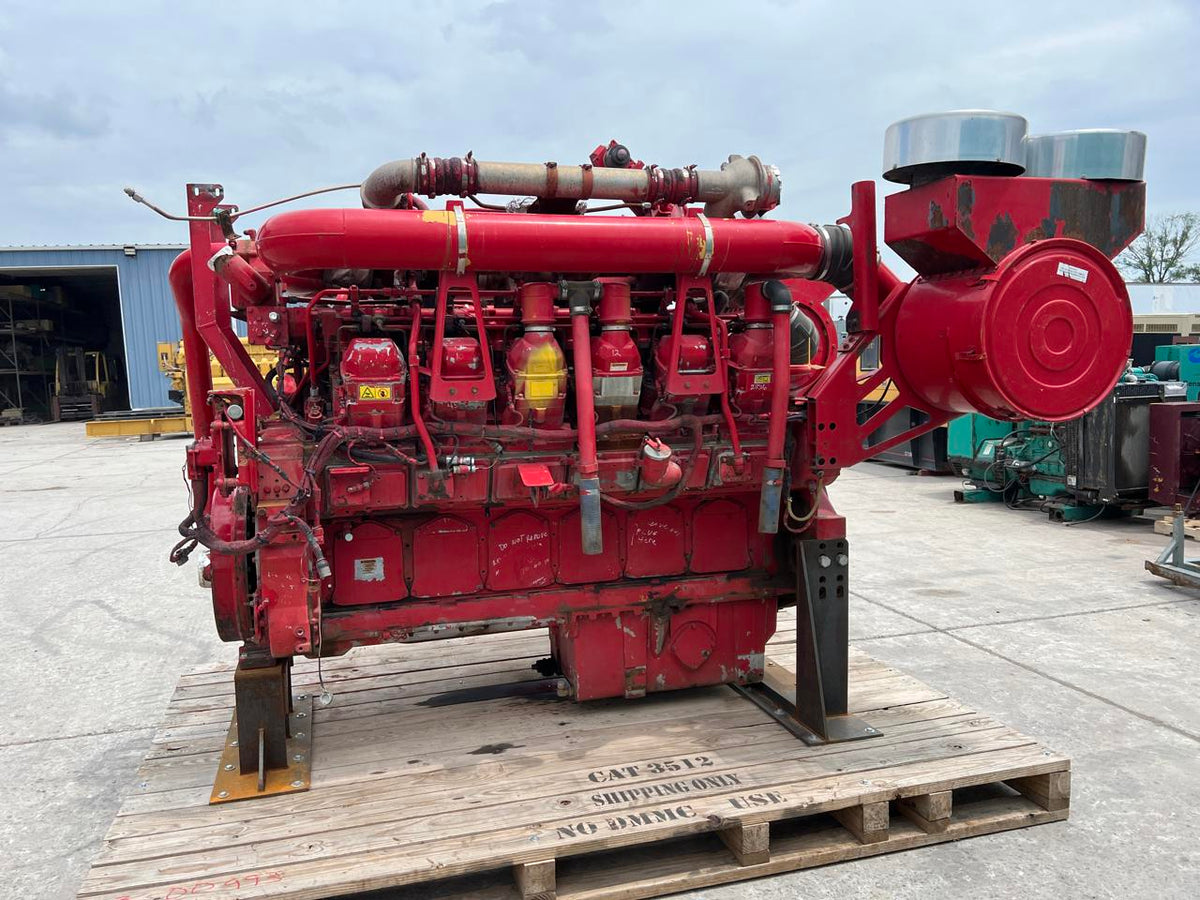 3512C CAT Industrial Engine Frank Spec. 2250 HP @ 1900 RPM Year  2014 DSLP1280