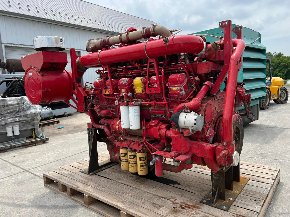 3512C CAT Industrial Engine Frank Spec. 2250 HP @ 1900 RPM Year  2014 DSLP1280