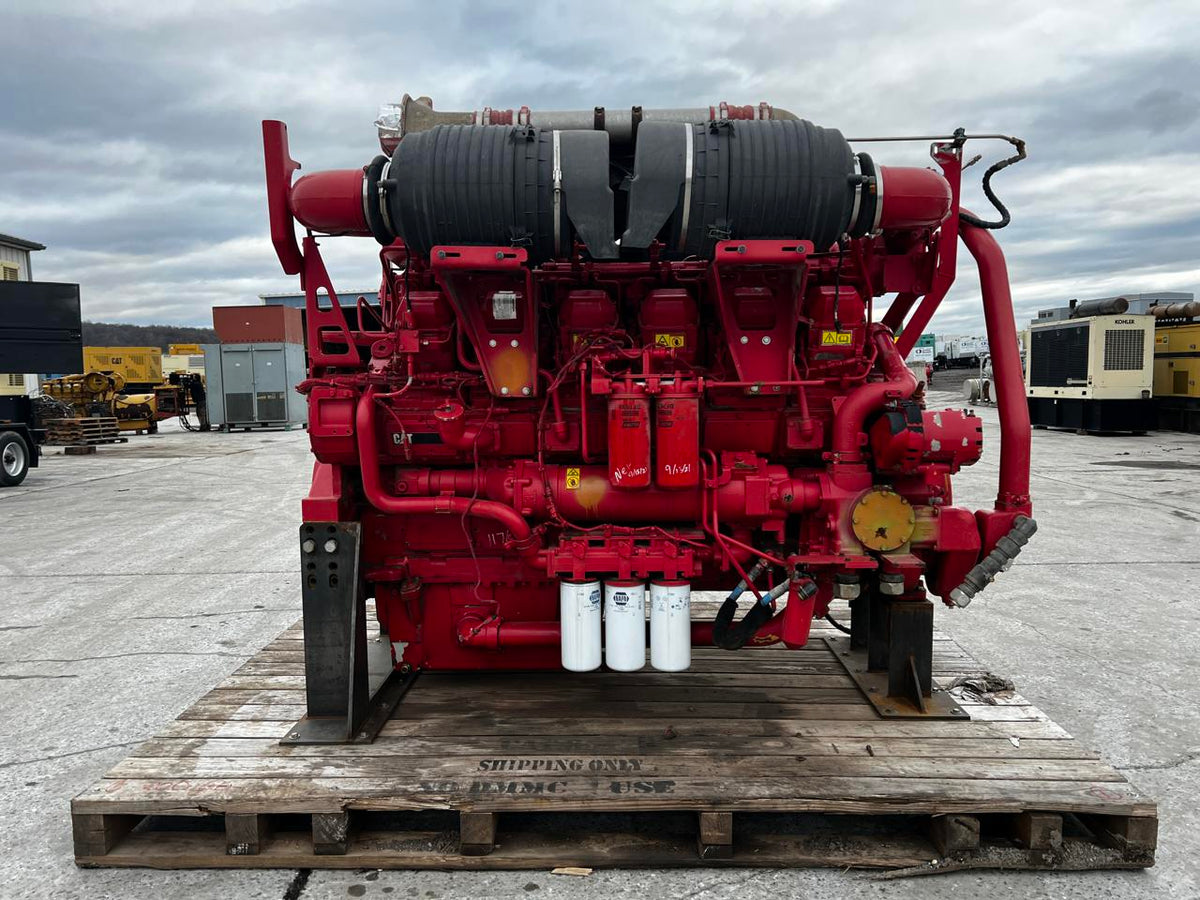 3512 CAT Industrial Engine Frack Spec 2250 HP @ 1900 RPM Year  2010 DSLP1282