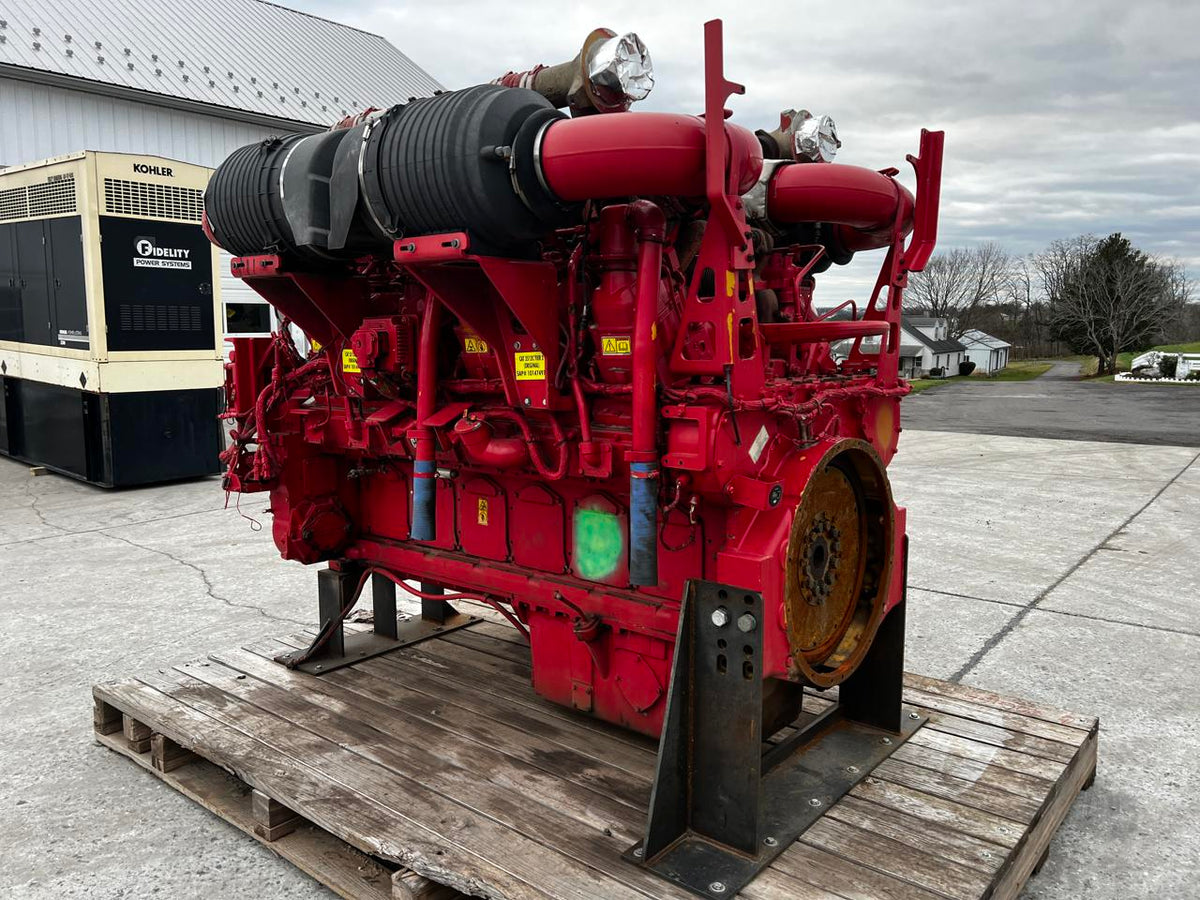 3512 CAT Industrial Engine Frack Spec 2250 HP @ 1900 RPM Year  2010 DSLP1282