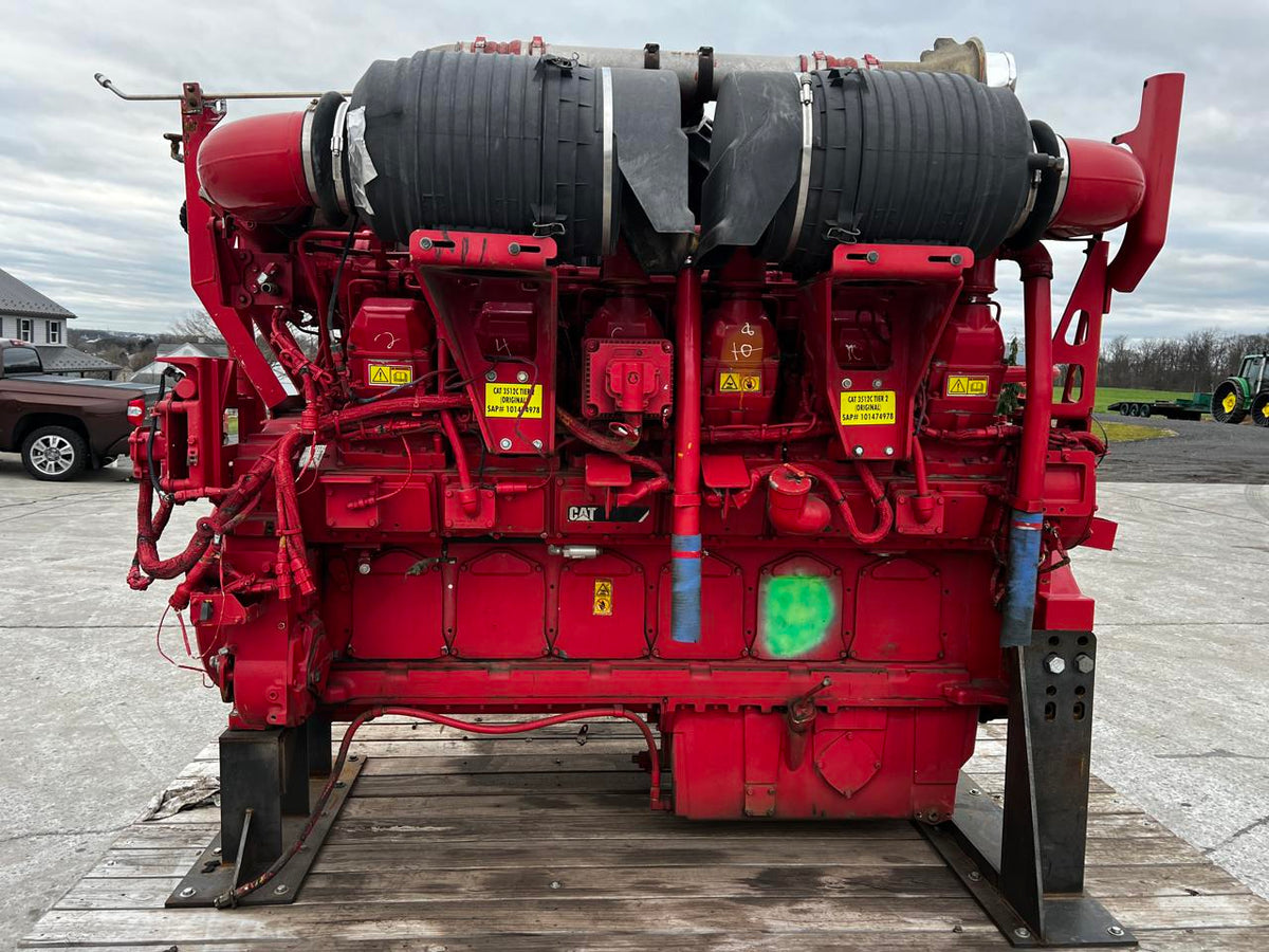 3512 CAT Industrial Engine Frack Spec 2250 HP @ 1900 RPM Year  2010 DSLP1282