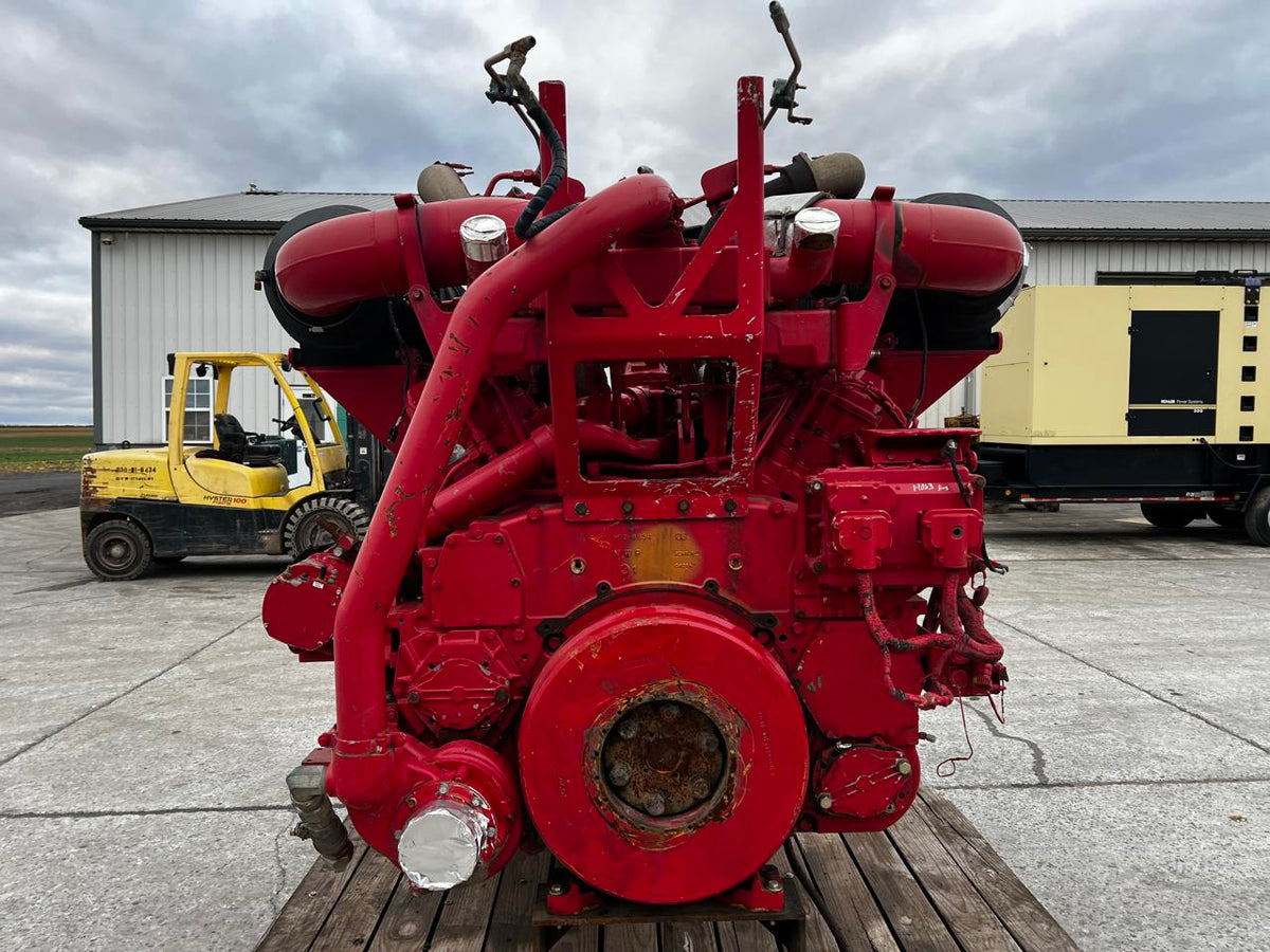3512 CAT Industrial Engine Frack Spec 2250 HP @ 1900 RPM Year  2010 DSLP1282
