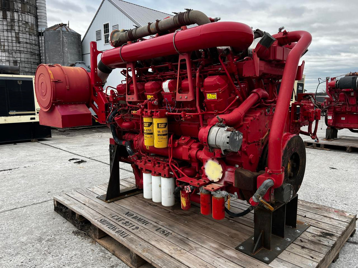 3512 CAT Industrial Engine Frack Spec 2250 HP @ 1900 RPM Year  2010 DSLP1283