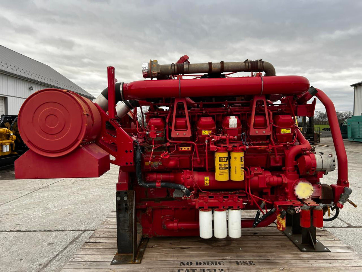 3512 CAT Industrial Engine Frack Spec 2250 HP @ 1900 RPM Year  2010 DSLP1283