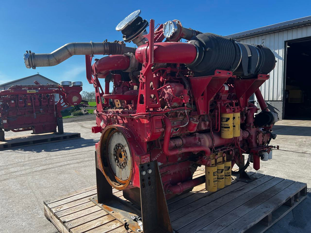 3512C Caterpillar Industrial Frack Spec Engine 2250 HP US EPA Tier 3 Pre Emissions Year  2014 DSLP1284