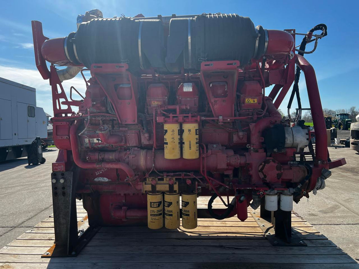 3512C Caterpillar Industrial Frack Spec Engine 2250 HP US EPA Tier 3 Pre Emissions Year  2014 DSLP1284