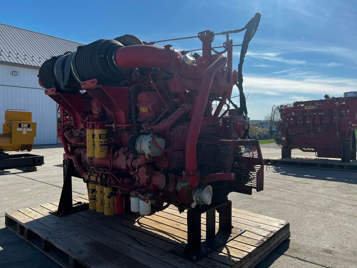 3512C Caterpillar Industrial Frack Spec Engine 2250 HP US EPA Tier 3 Pre Emissions Year  2014 DSLP1284