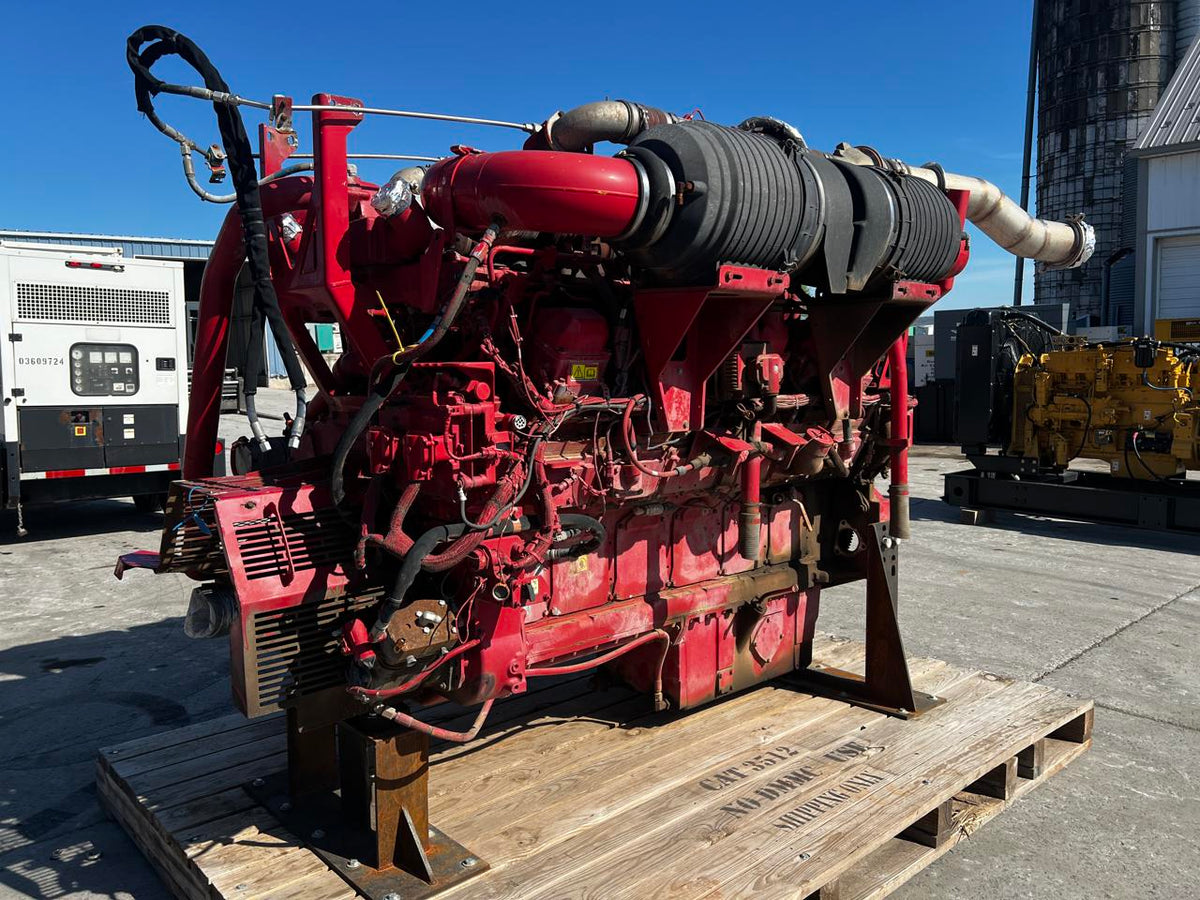 3512C Caterpillar Industrial Frack Spec Engine 2250 HP US EPA Tier 3 Pre Emissions Year  2014 DSLP1284