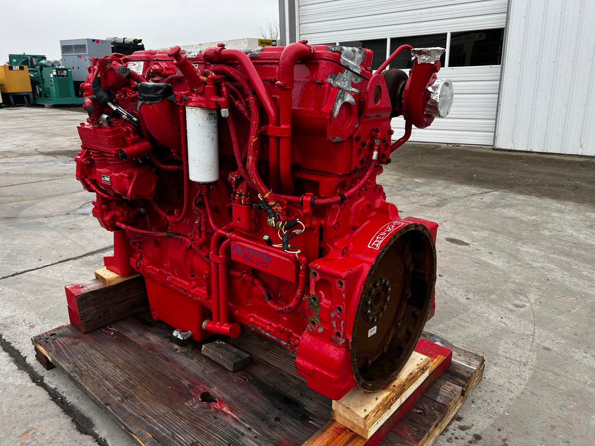 C18 CAT Diesel Engine Industrial 800 HP @ 2100 RPM 3497 Hours US EPA Tier 3 Non Emissions Exchanged with Good Core DSLP1285