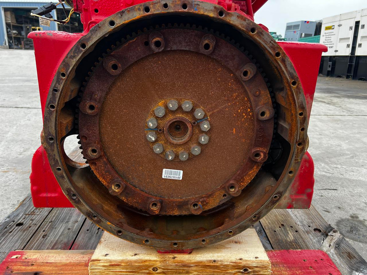 C18 CAT Diesel Engine Industrial 800 HP @ 2100 RPM 3497 Hours US EPA Tier 3 Non Emissions Exchanged with Good Core DSLP1285