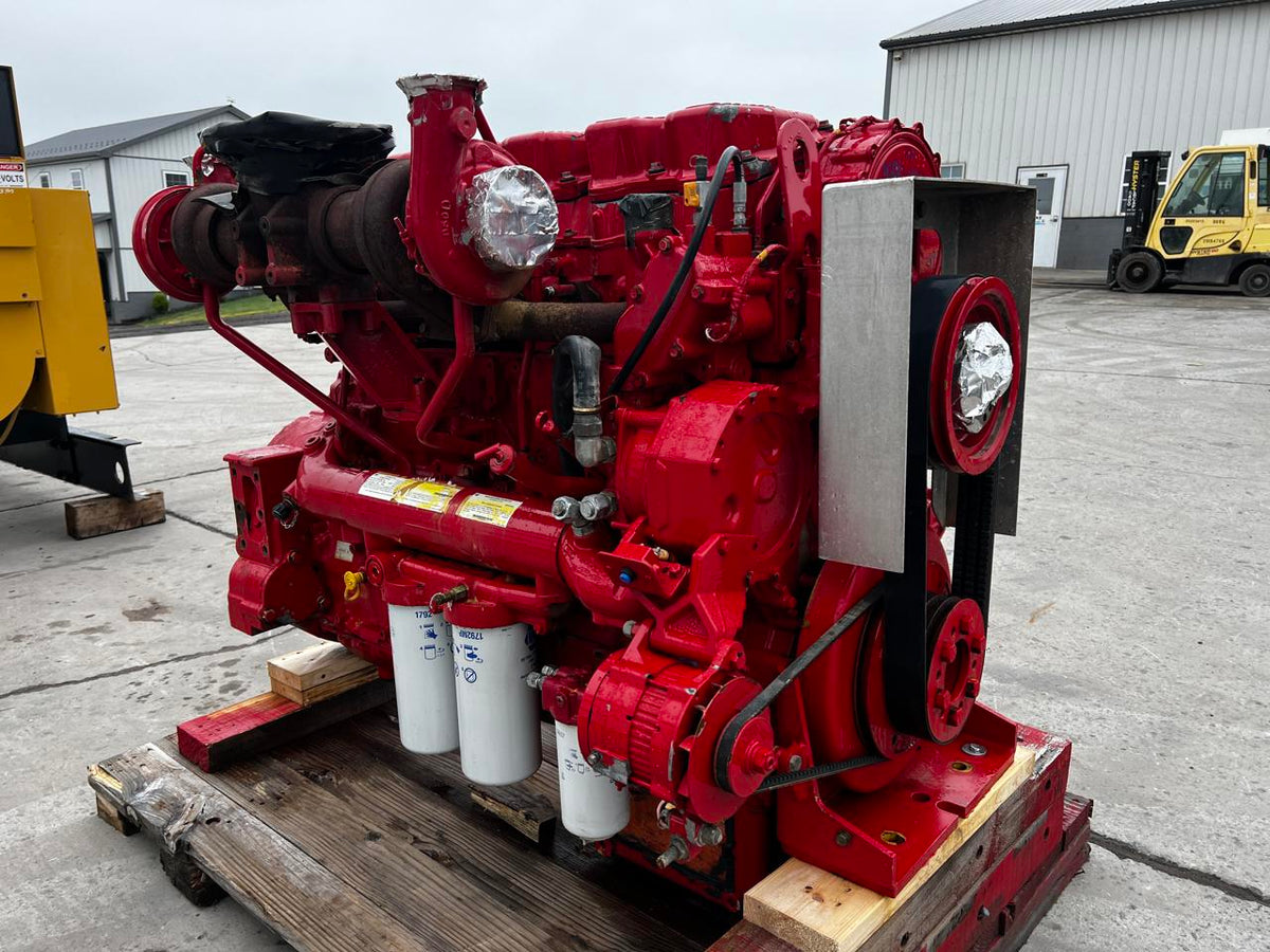 C18 CAT Diesel Engine Industrial 800 HP @ 2100 RPM 3497 Hours US EPA Tier 3 Non Emissions Exchanged with Good Core DSLP1285