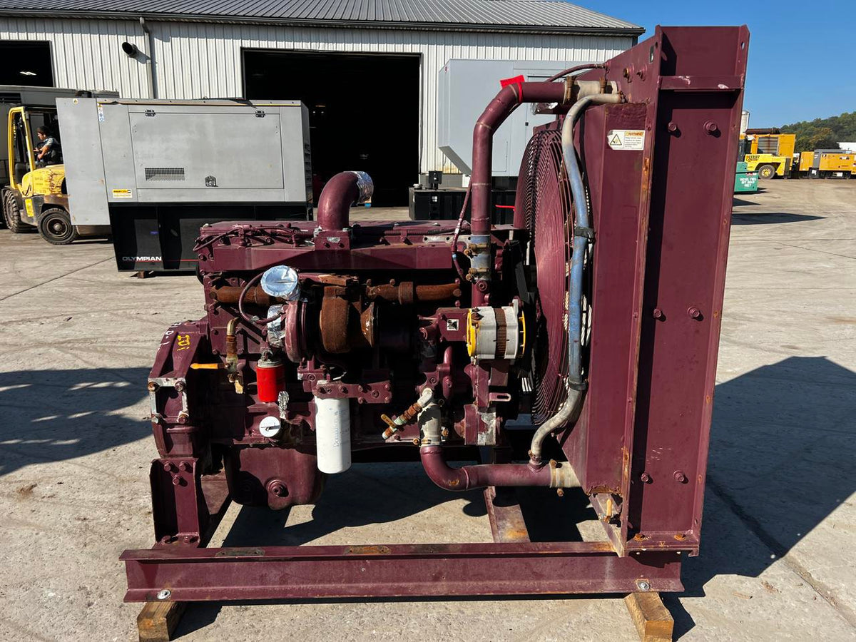 QSM11 Cummins Industrial with Radiator, 375 HP, Year 2014, US EPA Tier 3, Pre Emmisions Engine